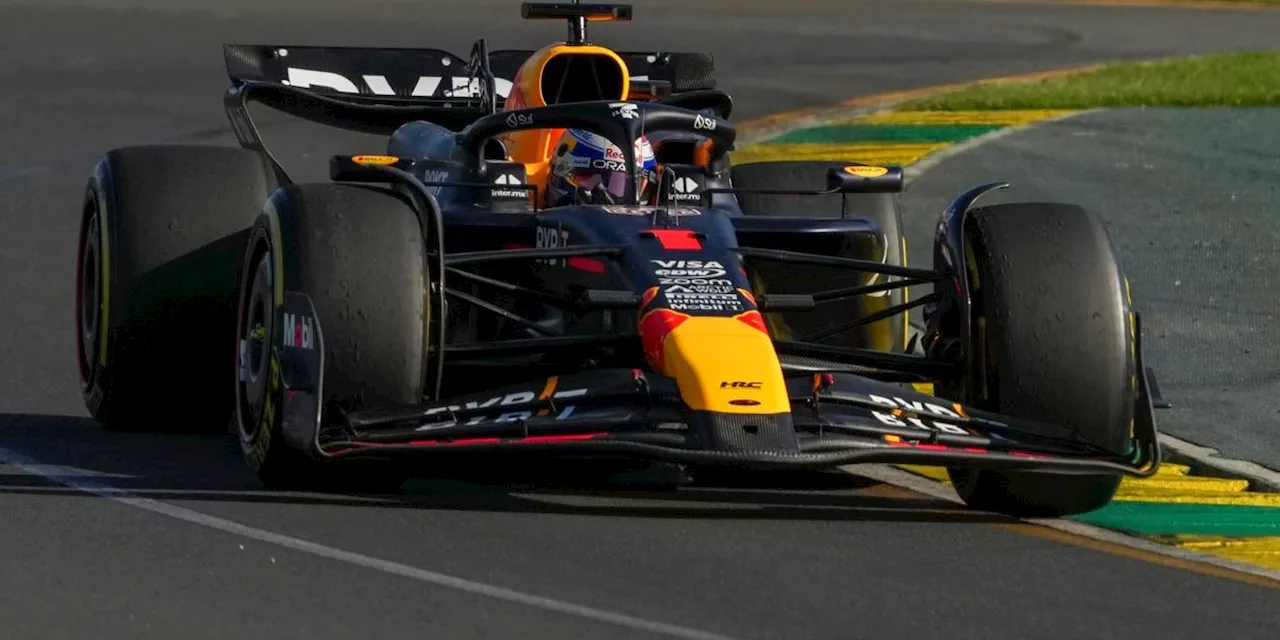 Verstappen rast zur Pole Position in Australien