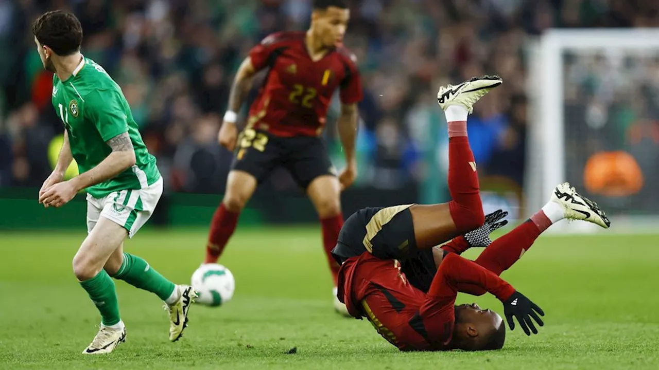 België speelt gelijk tegen Ierland, goal na zeven seconden bij Oostenrijk