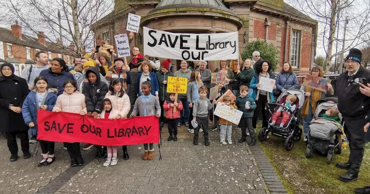 Families campaign to save under-threat library in Nottingham