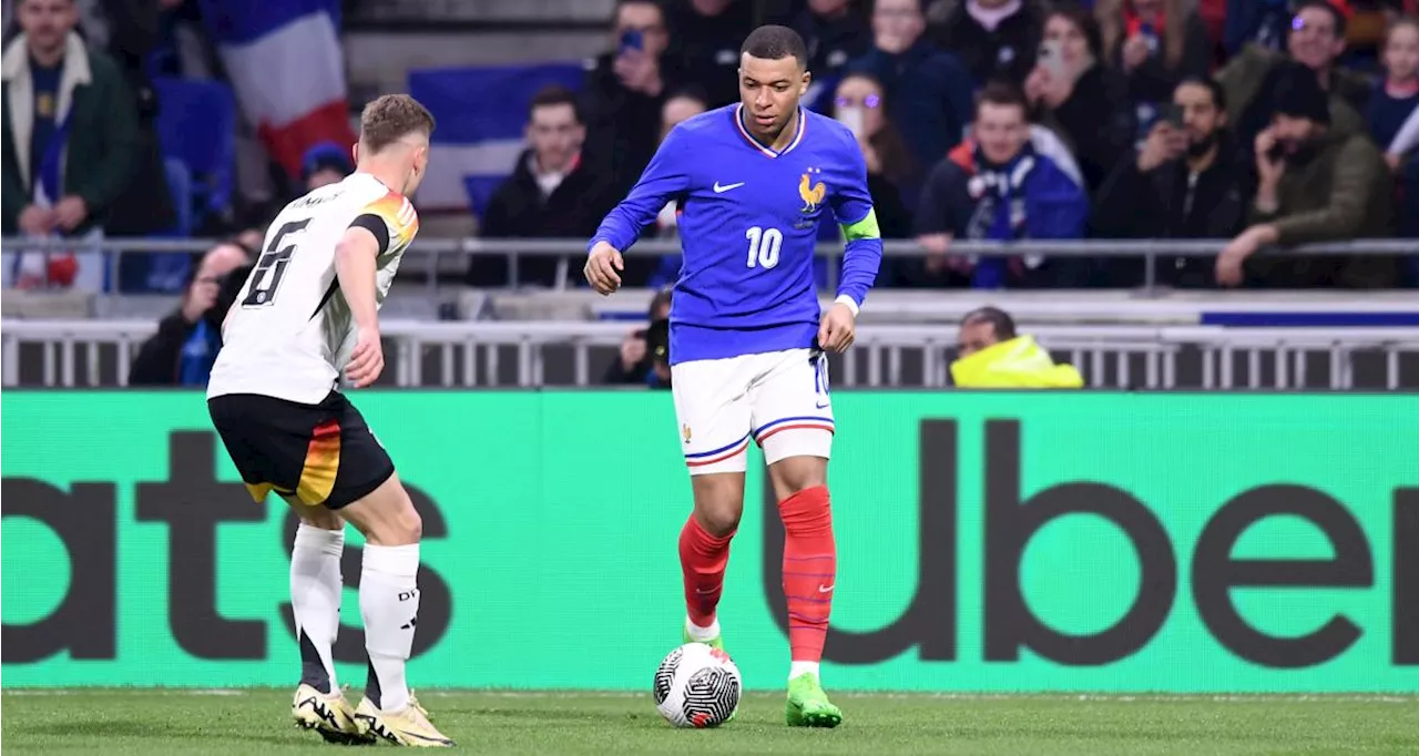 Allemagne : les Bleus menés à la pause !