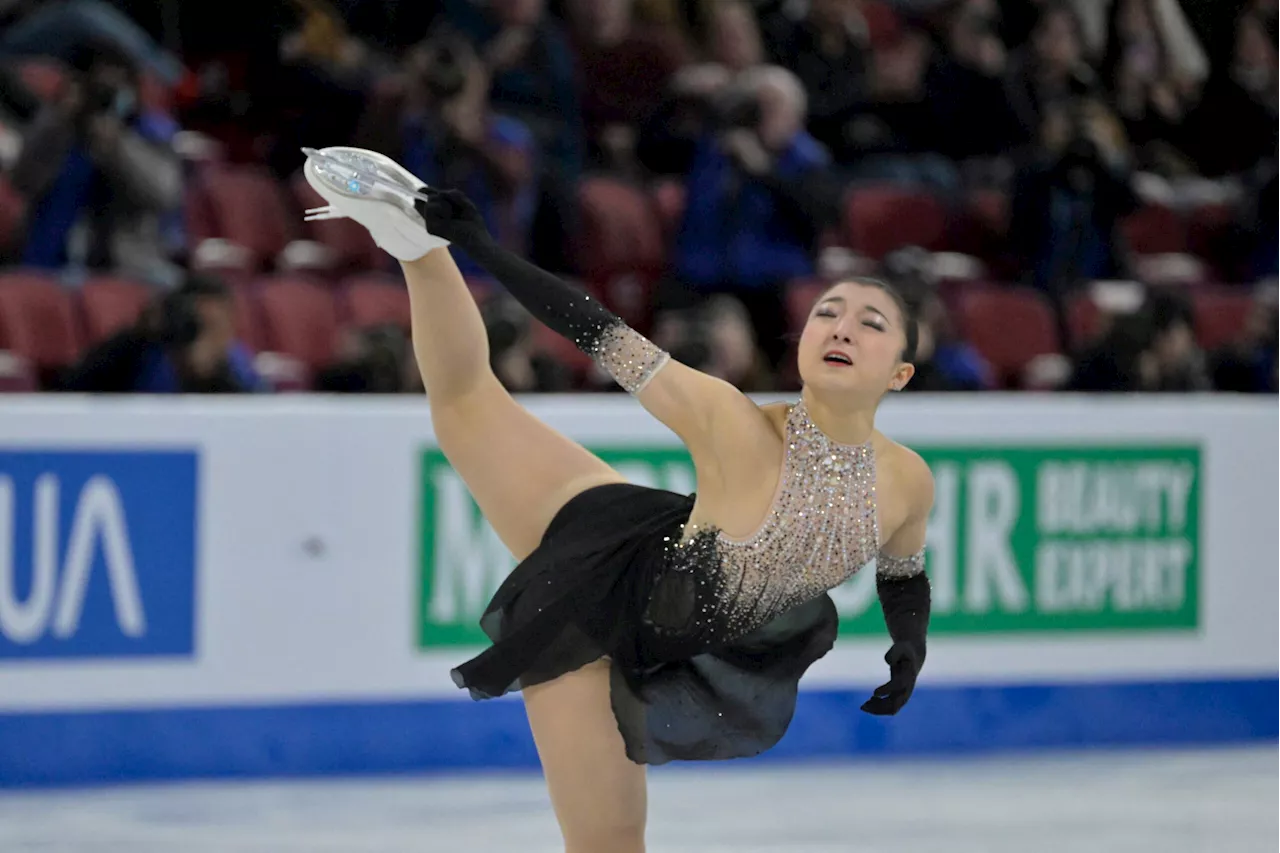 First in 56 years: Japan’s Sakamoto claims world figure skating three-peat