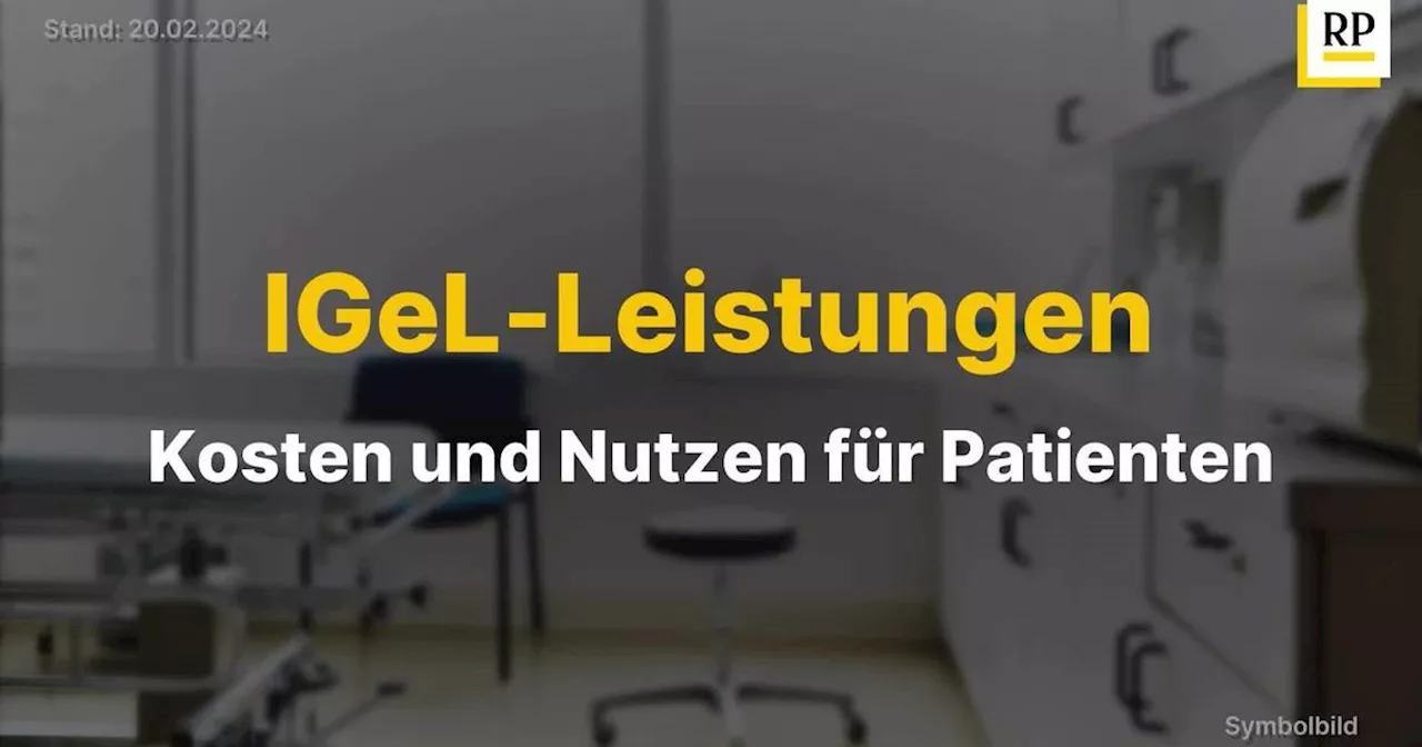 Video: IGeL-Leistungen: Kosten und Nutzen für Patienten