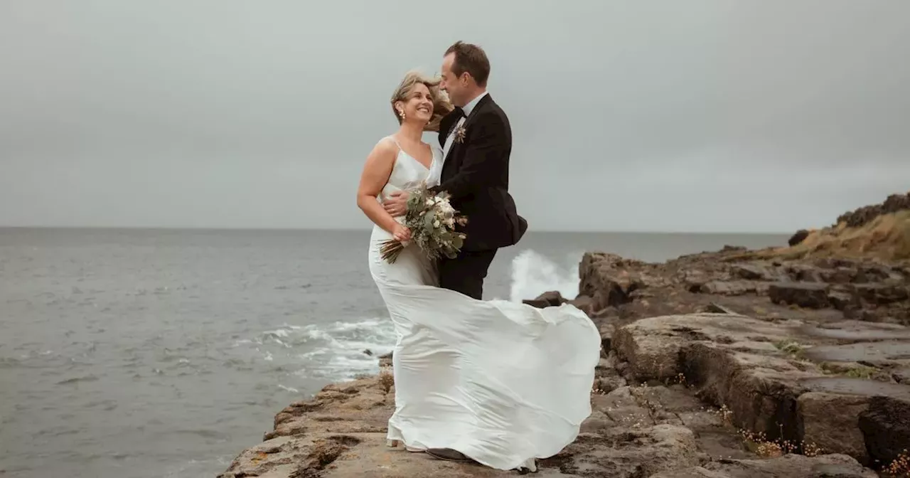 Couple's Aran Island wedding photos turned out stunning despite torrential rain