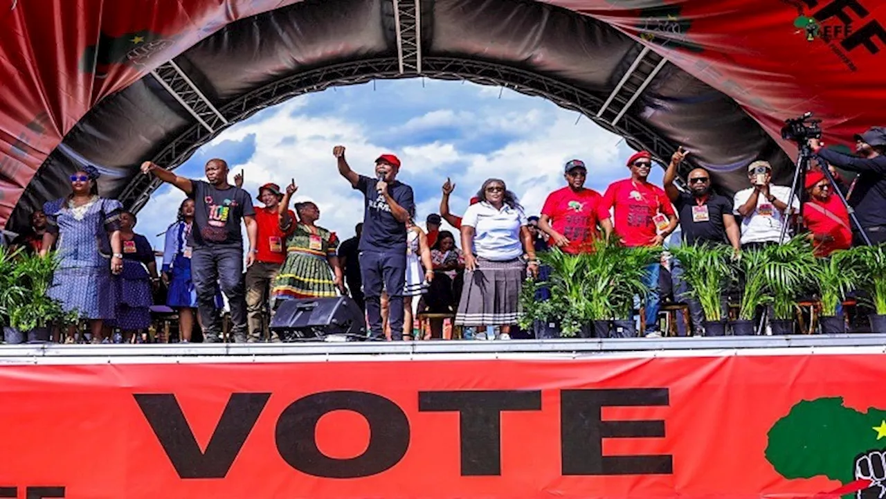 Malema unveils EFF's Northern Cape manifesto in Galeshewe - SABC News - Breaking news, special reports,