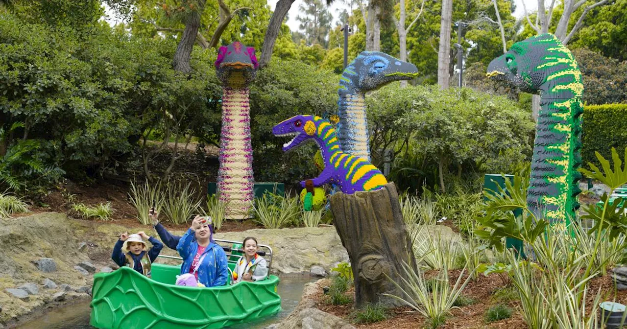 Legoland Opens New Dino Valley Themed Area