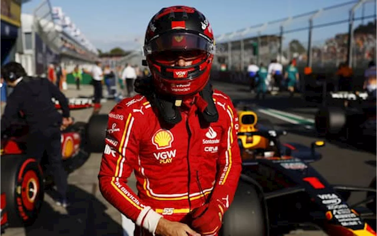 Sainz dopo le qualifiche del GP Australia: 'Con un lavoro perfetto si può vincere'