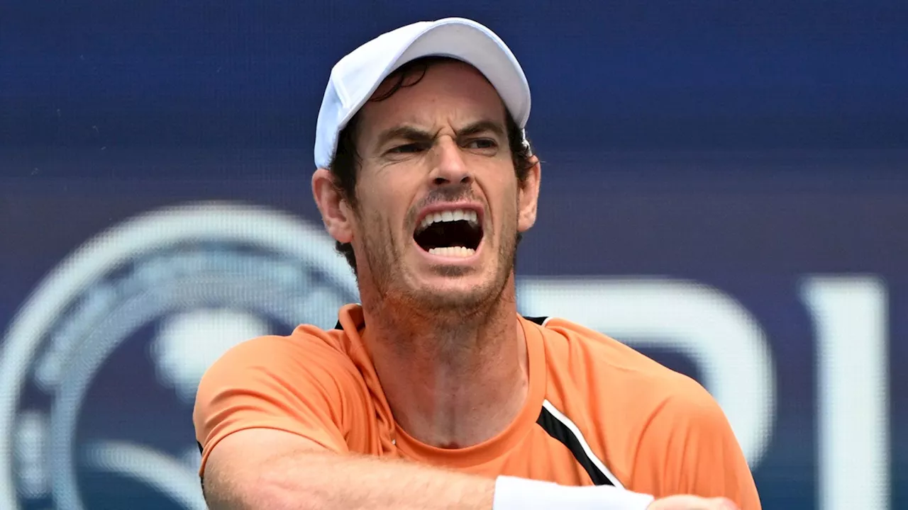 Andy Murray match suspended at Miami Open as weather wreaks havoc