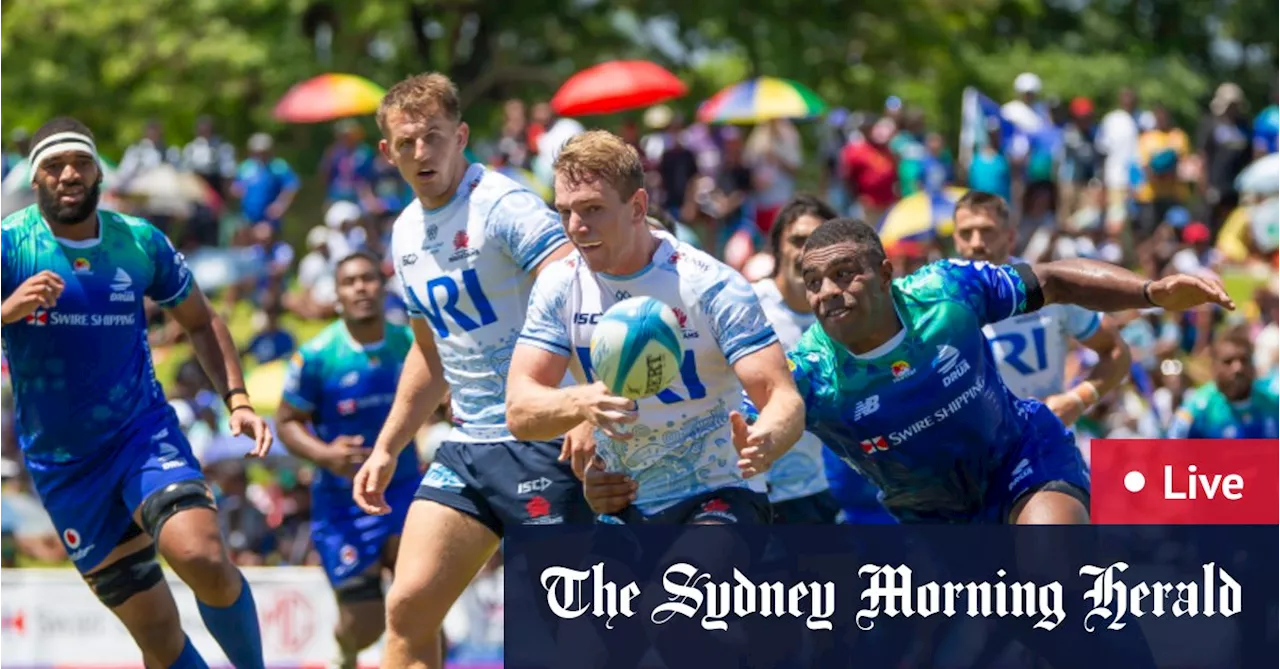 Super Rugby LIVE: Drua score first win over Waratahs after stunning drop goal in extra-time