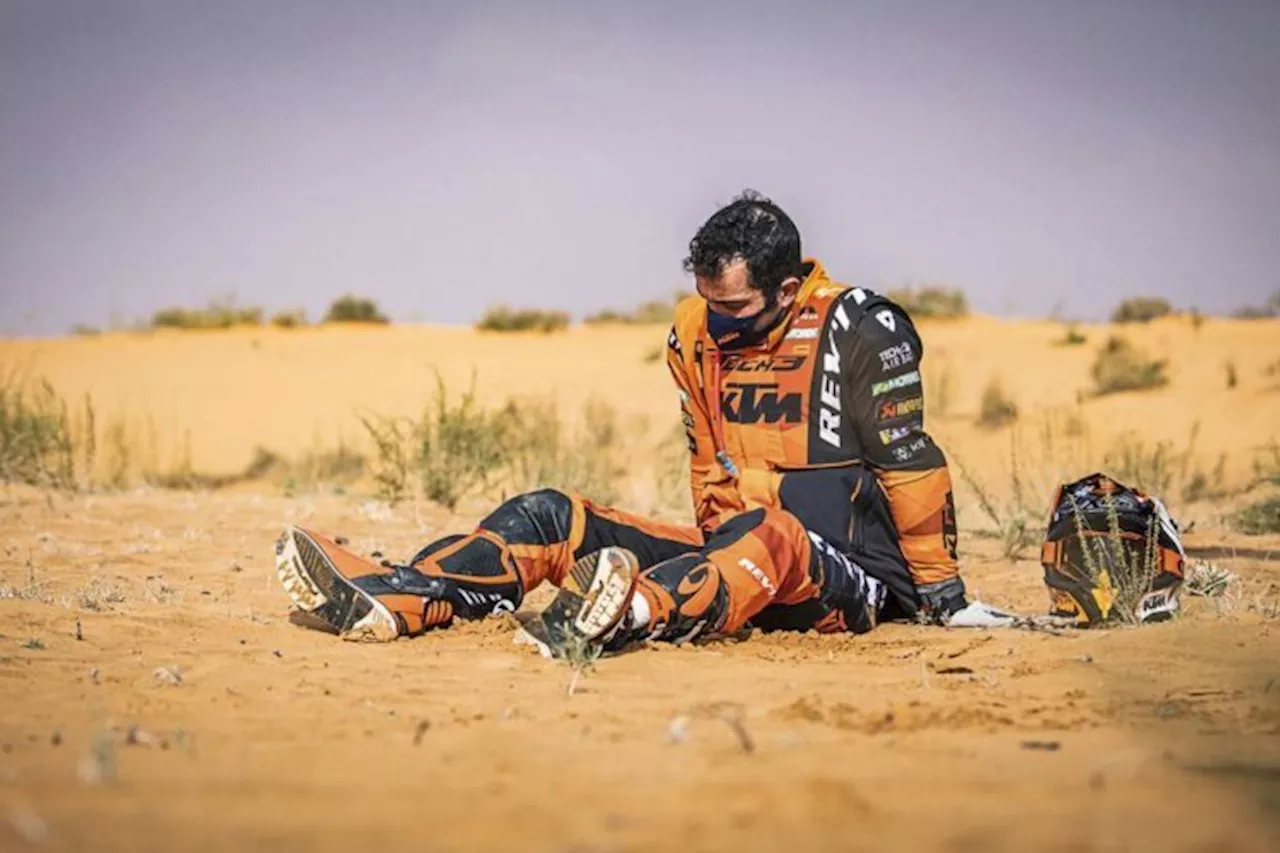 Drama: Dakar 2022 für Danilo Petrucci (KTM) beendet