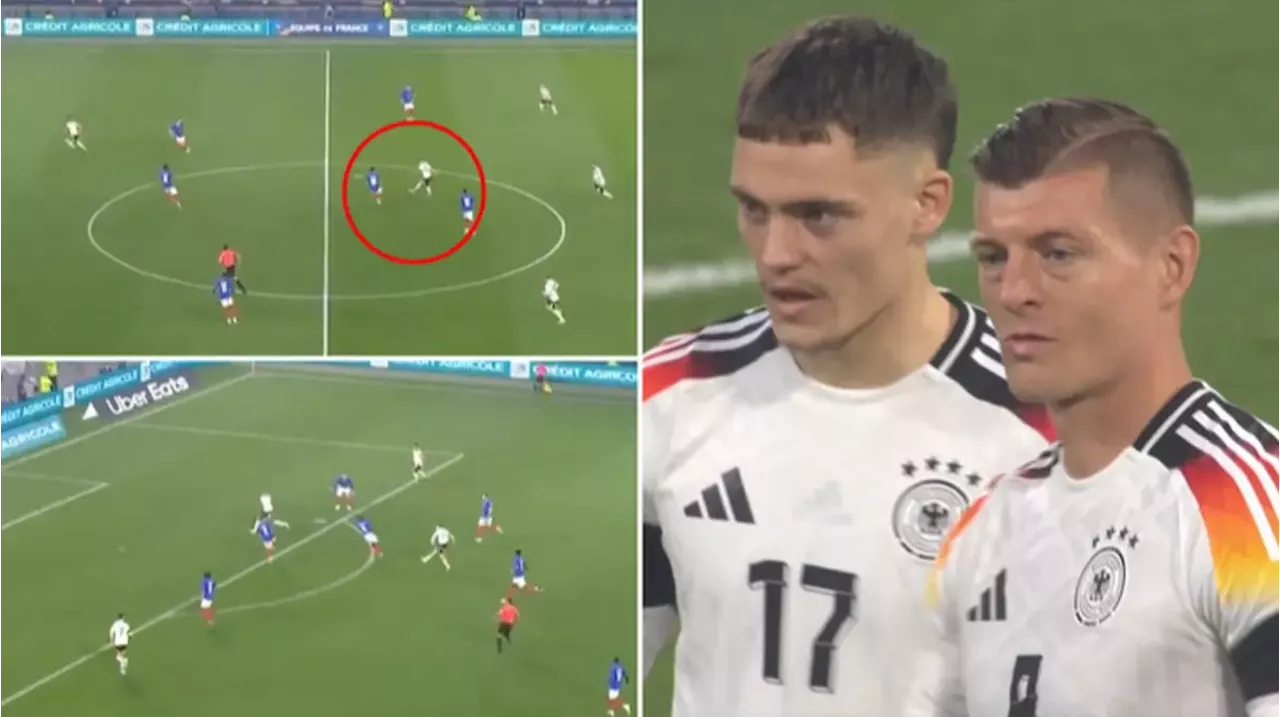 Toni Kroos provides assist just seven seconds into his return to international football