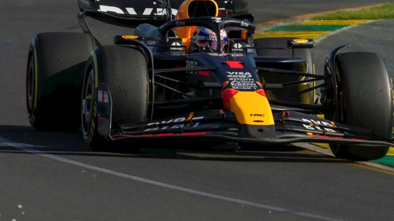 Formel 1: Verstappen auch in Australien spitze: 'Bisschen unerwartet'