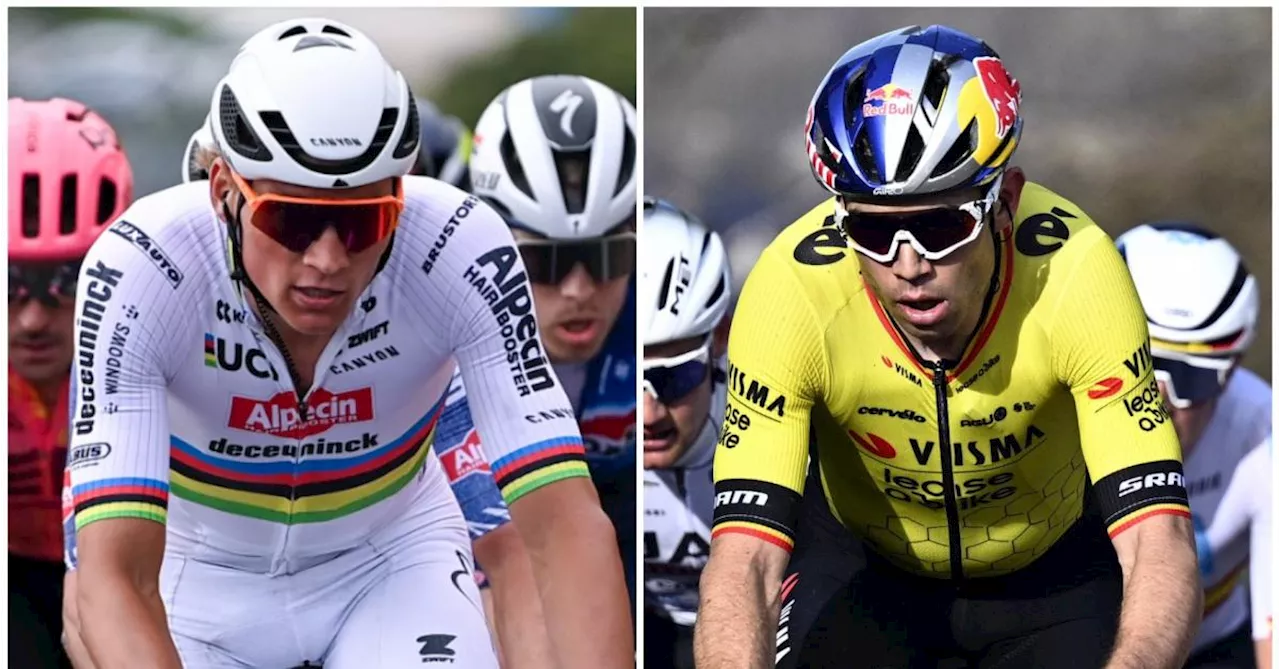 Wout van Aert et Mathieu van der Poel s'affrontent lors de l'E3 Saxo Classic