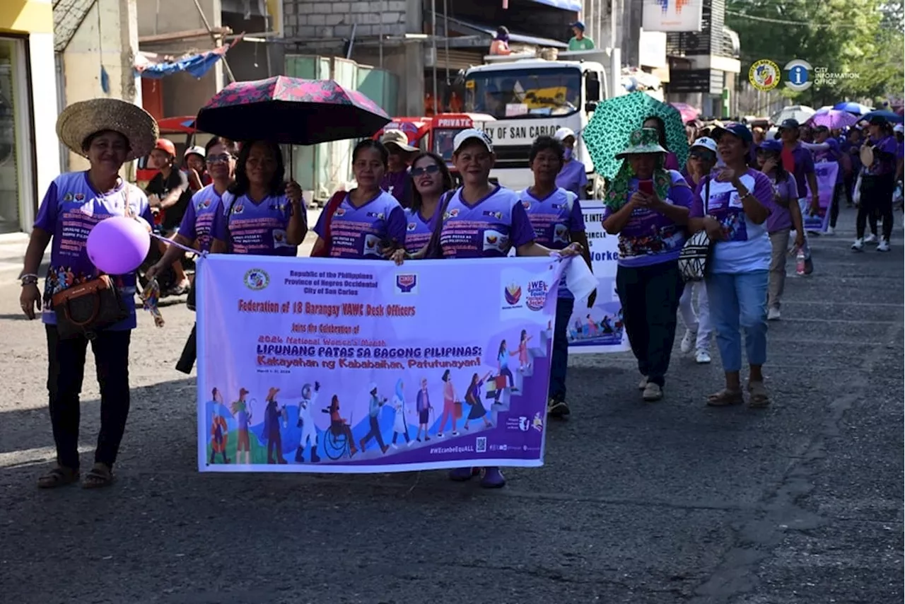 San Carlos City caps off 2024 National Women's Month