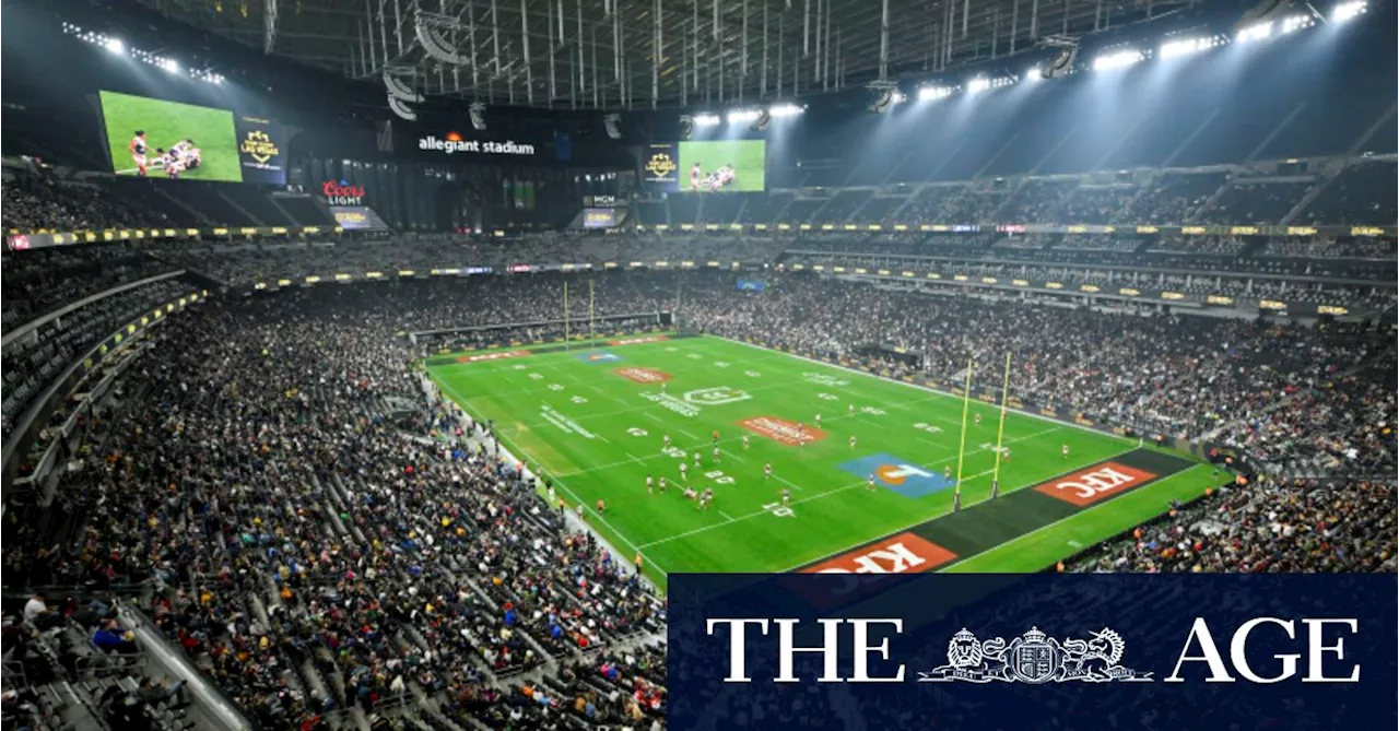 Figures show NRL’s Las Vegas gamble may just come up trumps