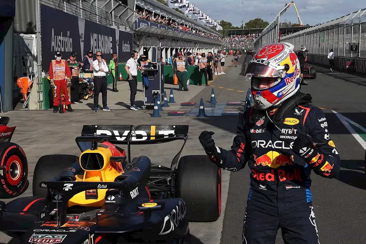 Max Verstappen Clinches Third Straight Pole at Australian Grand Prix