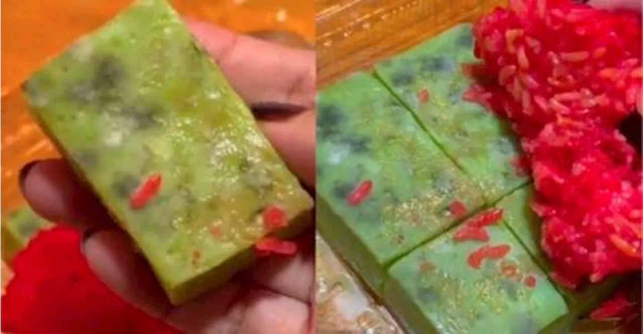 M’sian woman reveals moldy kuih bought from bazaar