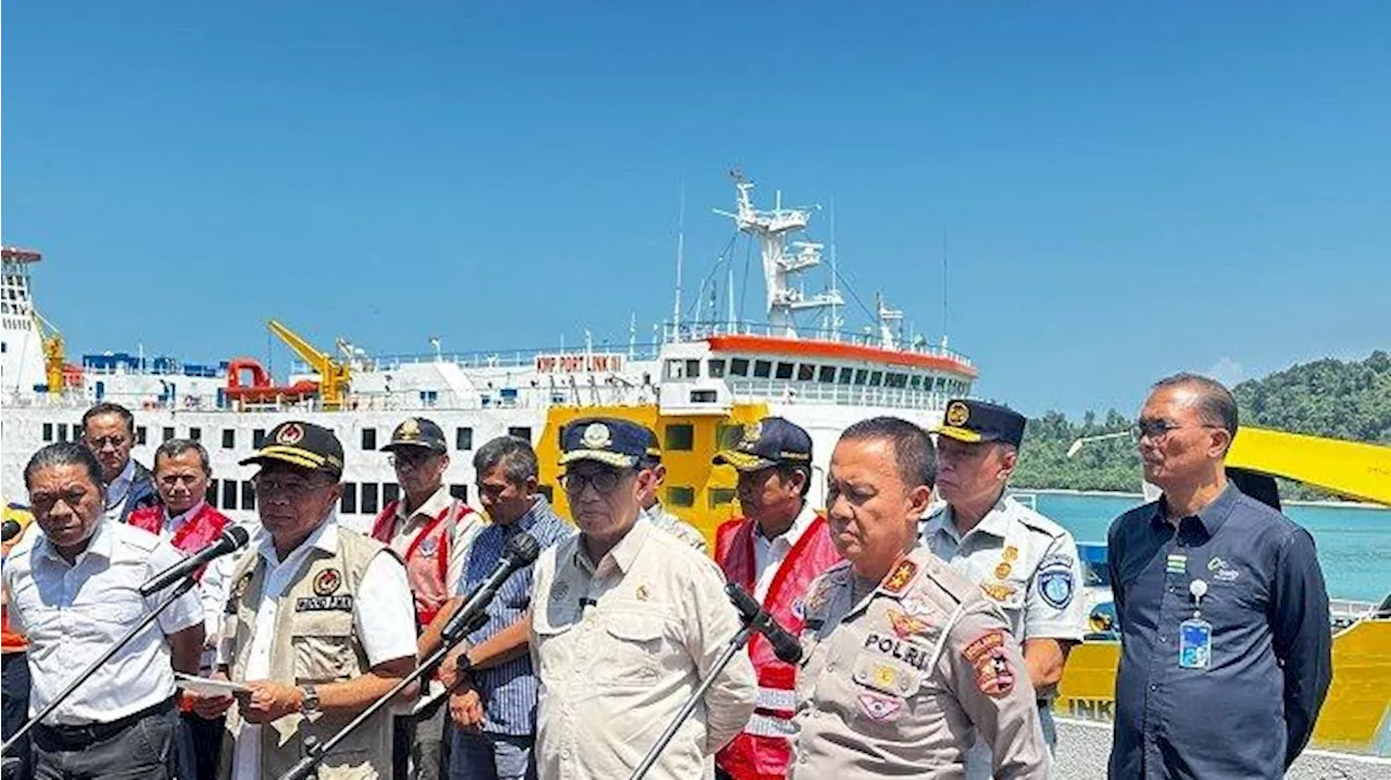 400.000 Kendaraan akan Menyeberang ke Sumatera saat Mudik, Menhub Minta Kapal Besar Didahulukan