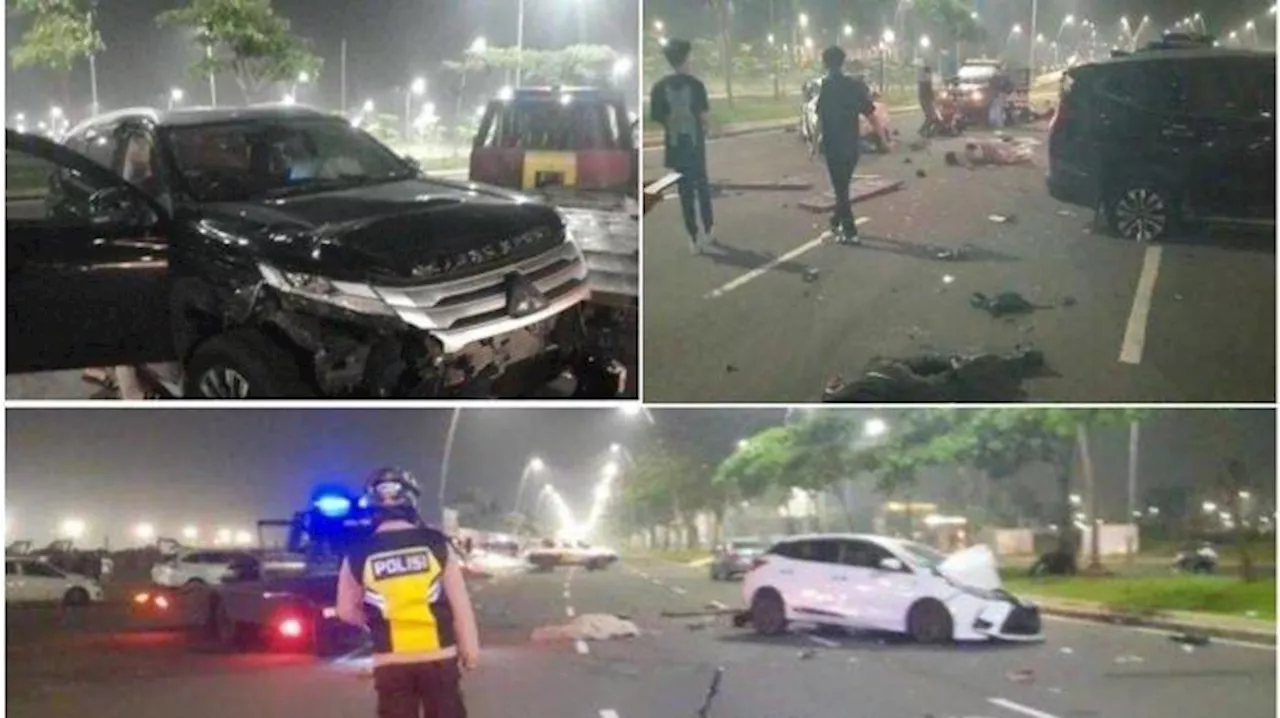 Kecelakaan Maut di PIK 2 Tangerang, Pajero Tabrak Satpam dan Sopir Towing yang Evakuasi Mobil Yaris