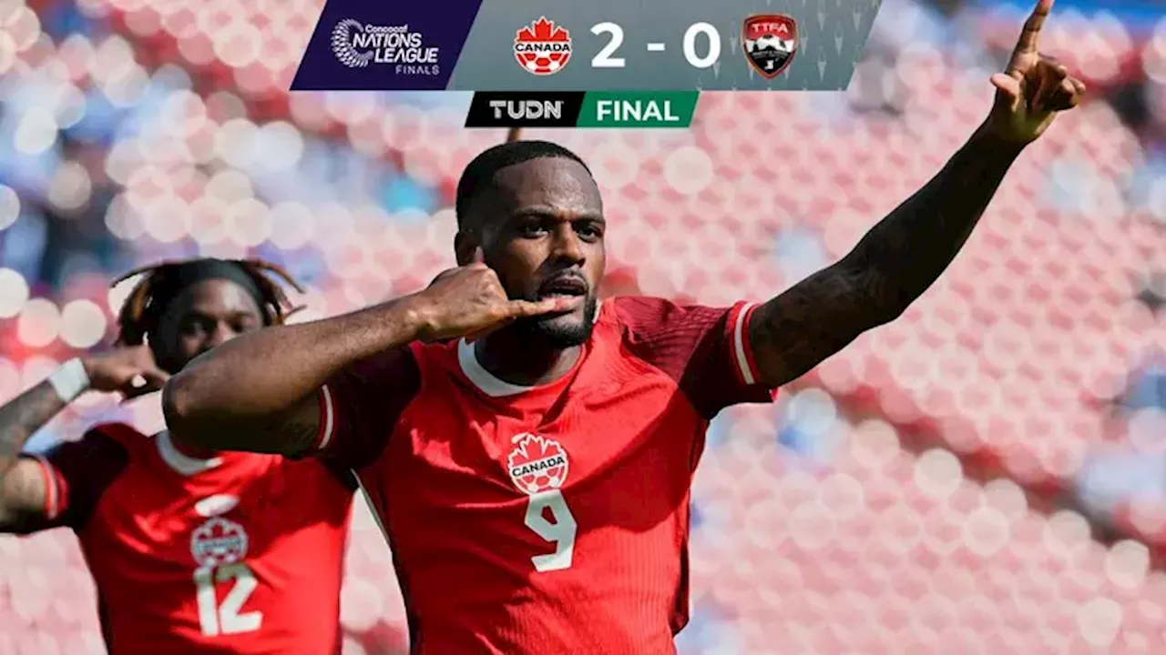 Canadá derrota a Trinidad y Tobago en Concacaf Nations League y jugará la Copa América 2024