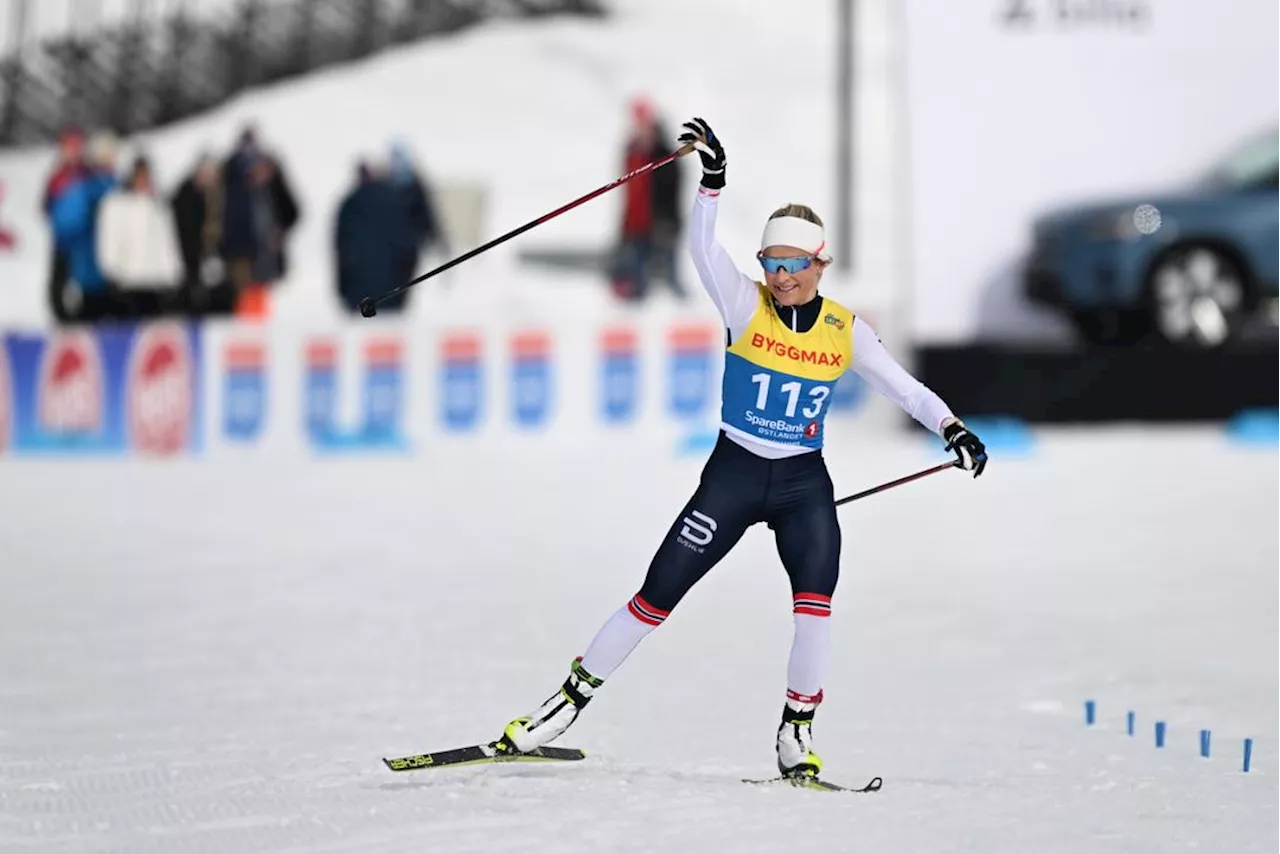 Therese Johaug tok suverent NM-gull: – Jeg hadde håpet de skulle være nærmere meg