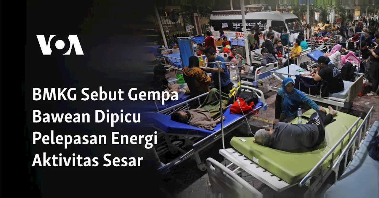 BMKG Sebut Gempa Bawean Dipicu Pelepasan Energi Aktivitas Sesar