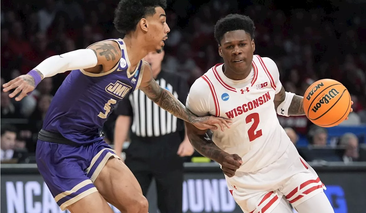 James Madison pulls first 12-5 upset of March Madness by knocking off Wisconsin 72-61