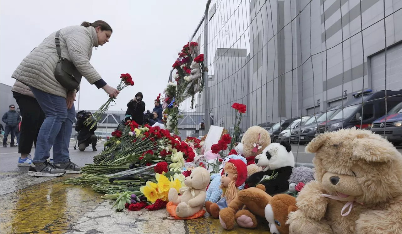 Russia detains 11 in an attack on Moscow concert hall that killed at least 133