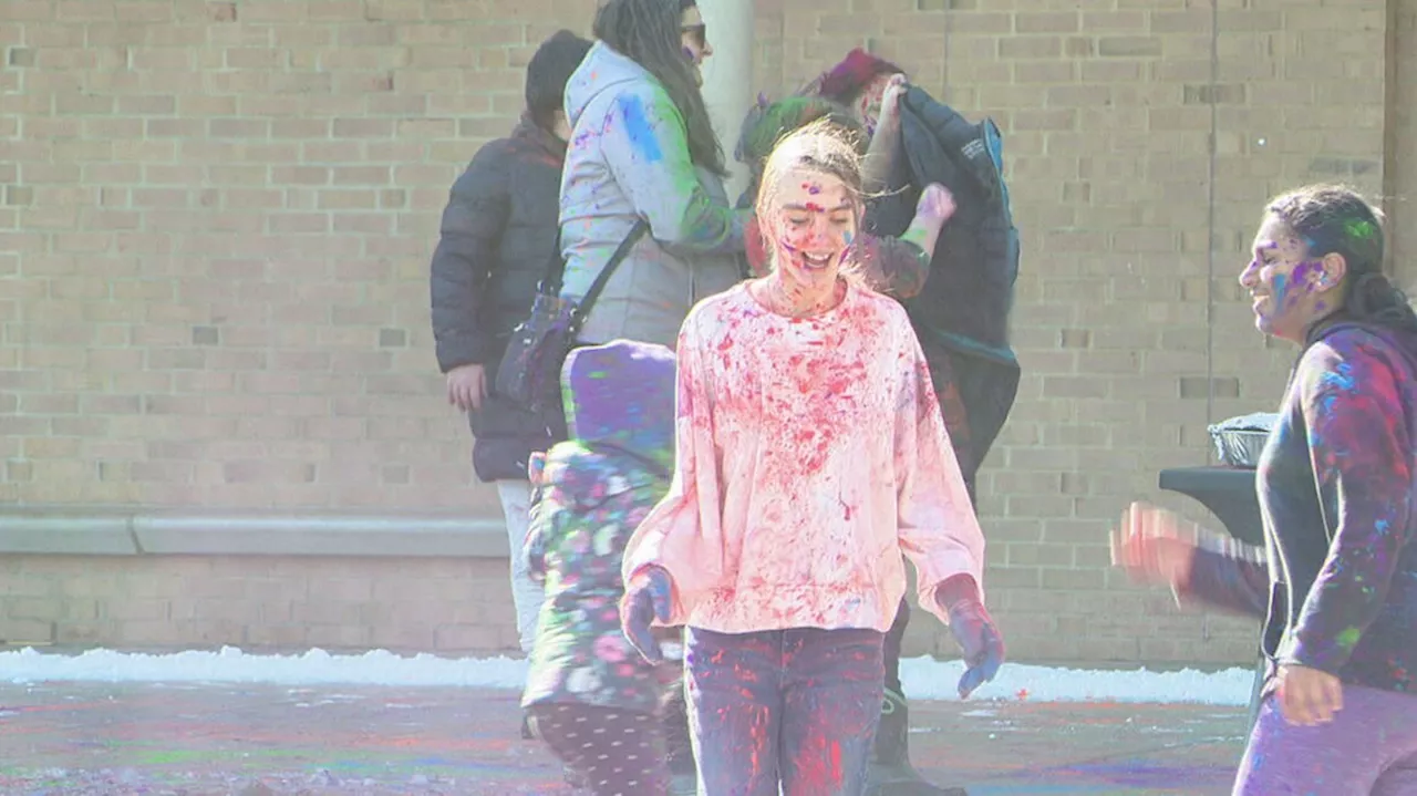 Pittsford community celebrates spring with vibrant Holi, the Hindu festival of colors