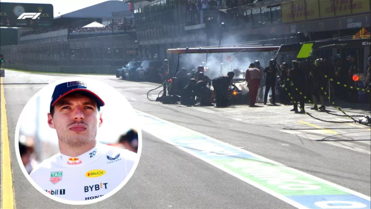 Australian Grand Prix rocked as Max Verstappen’s race ends due to right rear problem