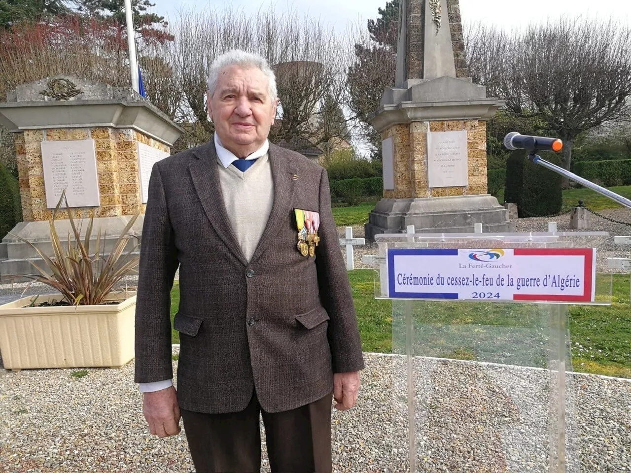 La Ferté-Gaucher : les souvenirs de Roger Huber, ancien combattant de la guerre d'Algérie