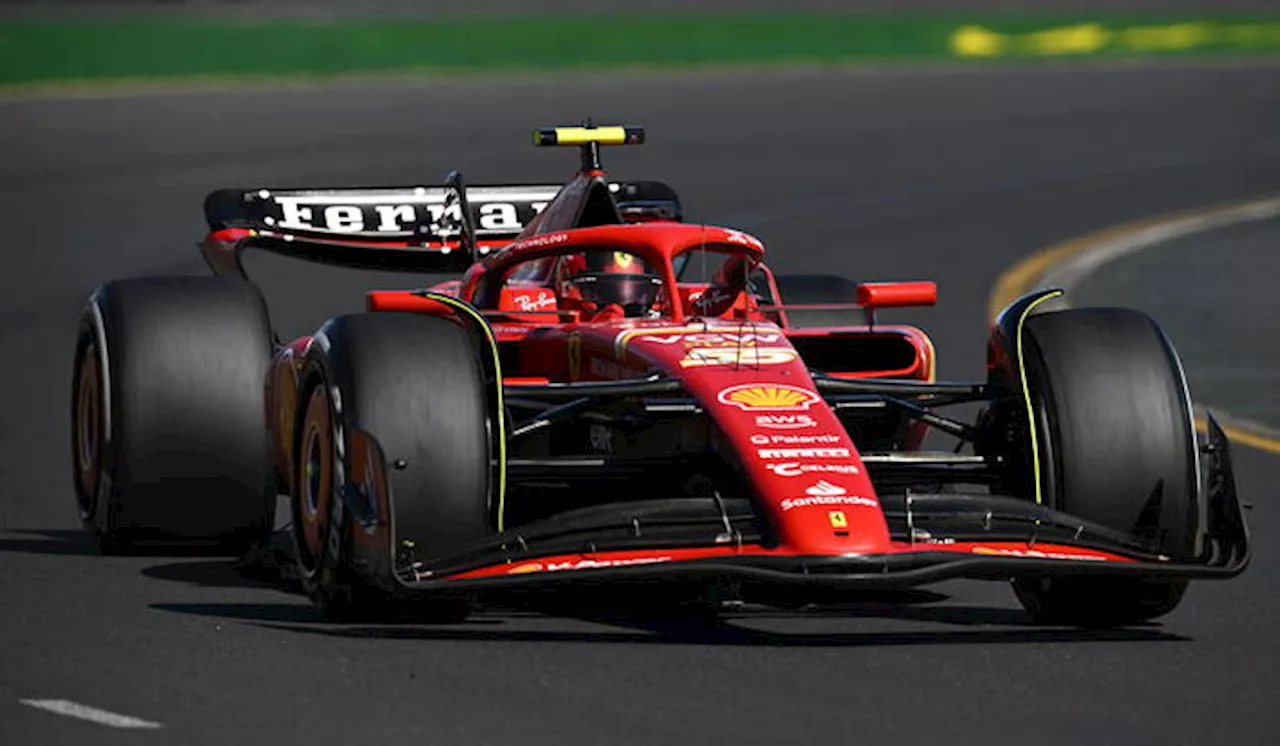 F1:Australia; doppietta Ferrari, vince Sainz poi Leclerc