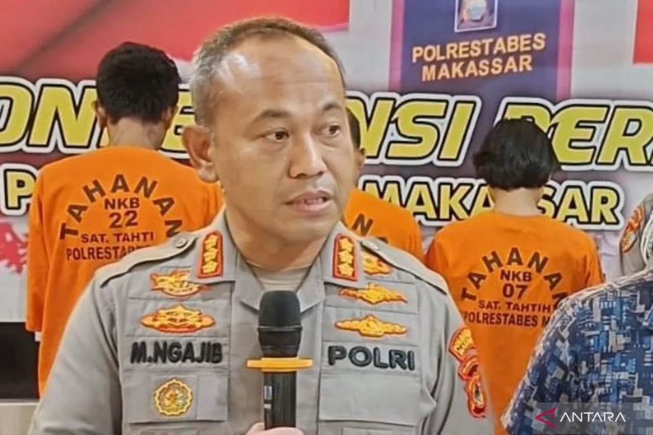 Polisi tangkap tiga tahanan kabur dari Polsek Mariso