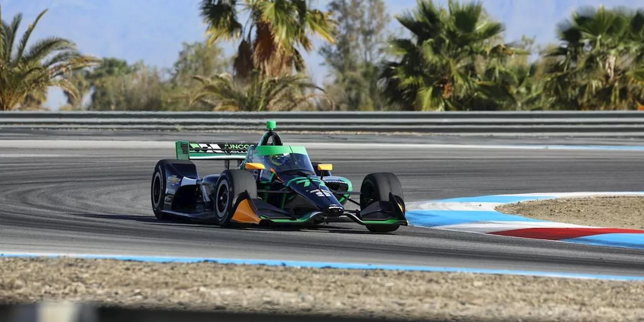 Rosenqvist, Palou Get Poles in Their Heat Races at a Windy, Dusty Thermal