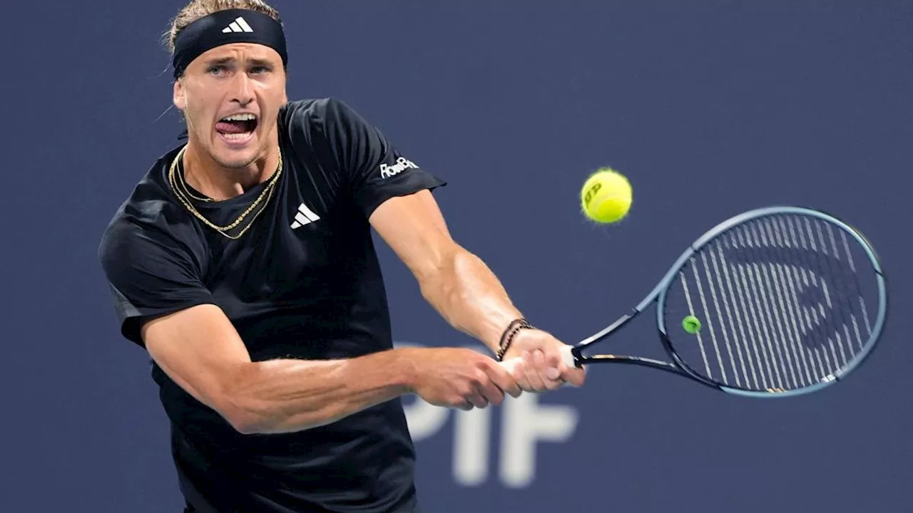 Zverev gelingt souveräner Auftaktsieg in Miami