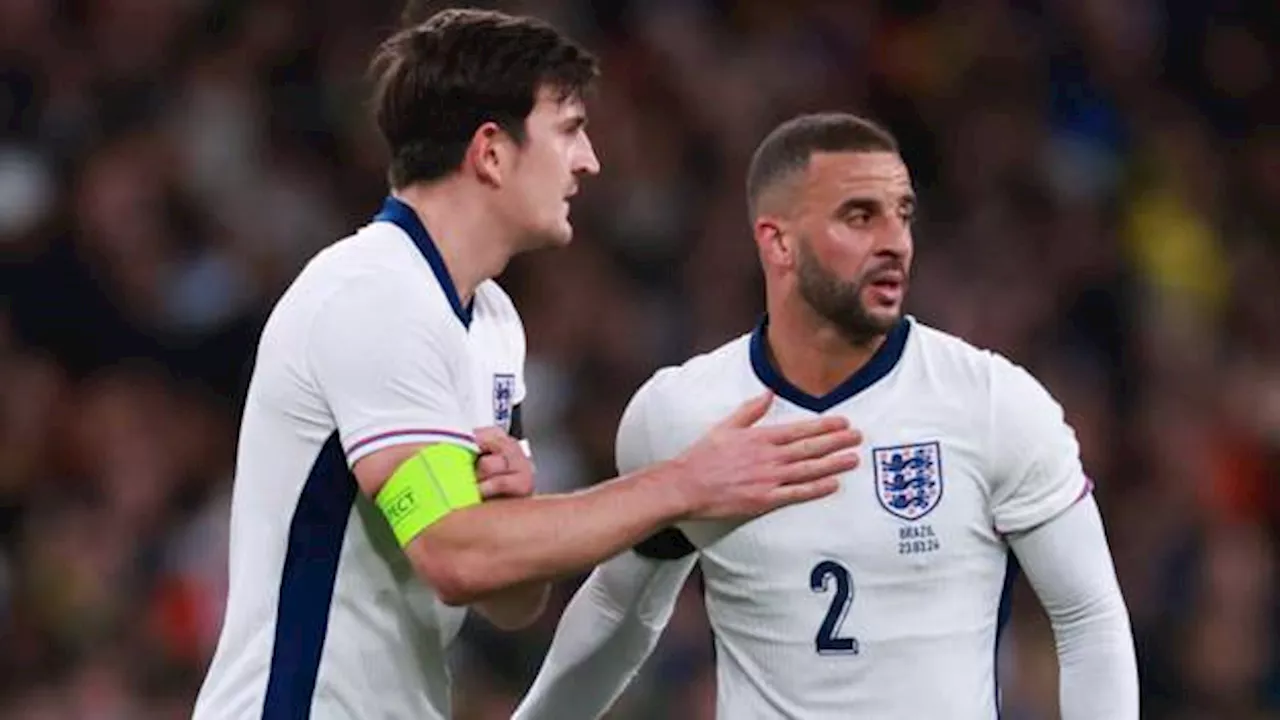 England's Walker & Maguire ruled out of Belgium game