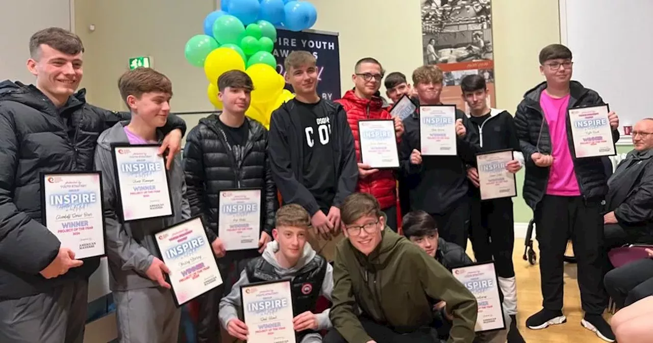 Inspirational young people celebrated at awards in Belfast