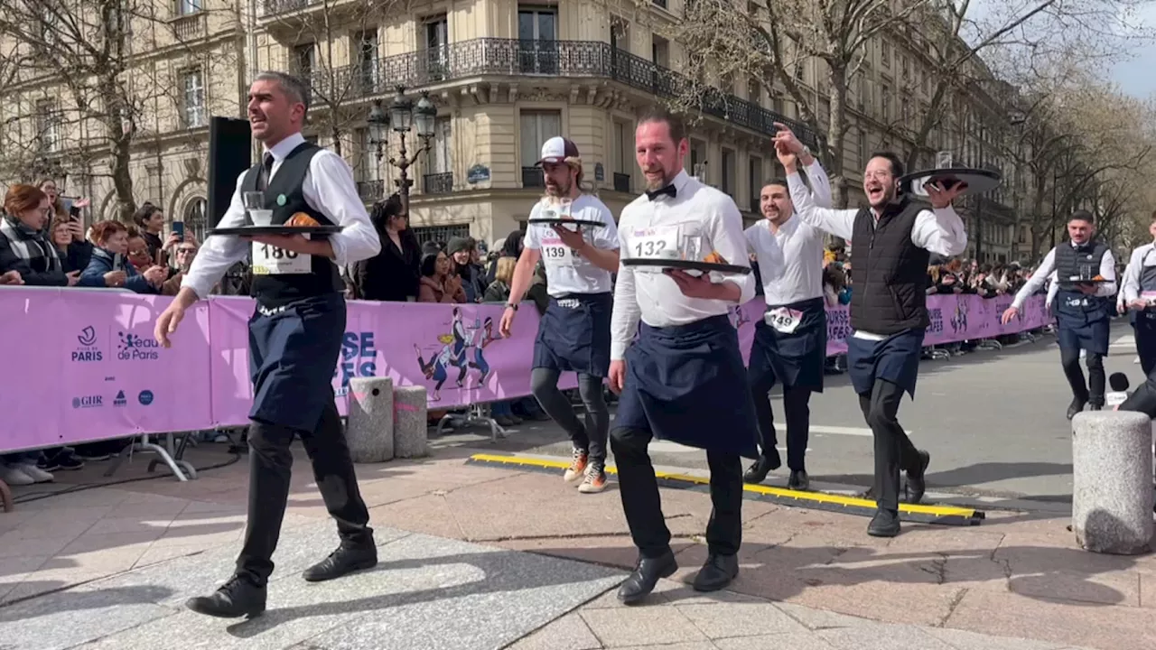 Après treize ans d'absence, la course des cafés a fait son grand retour à Paris