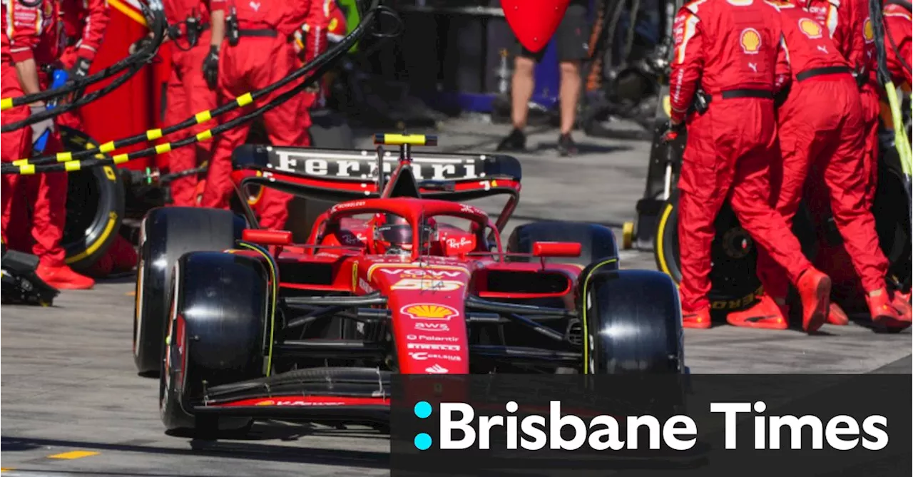 Ferrari goes one-two in Australian Grand Prix as Sainz benefits from Verstappen’s bad luck