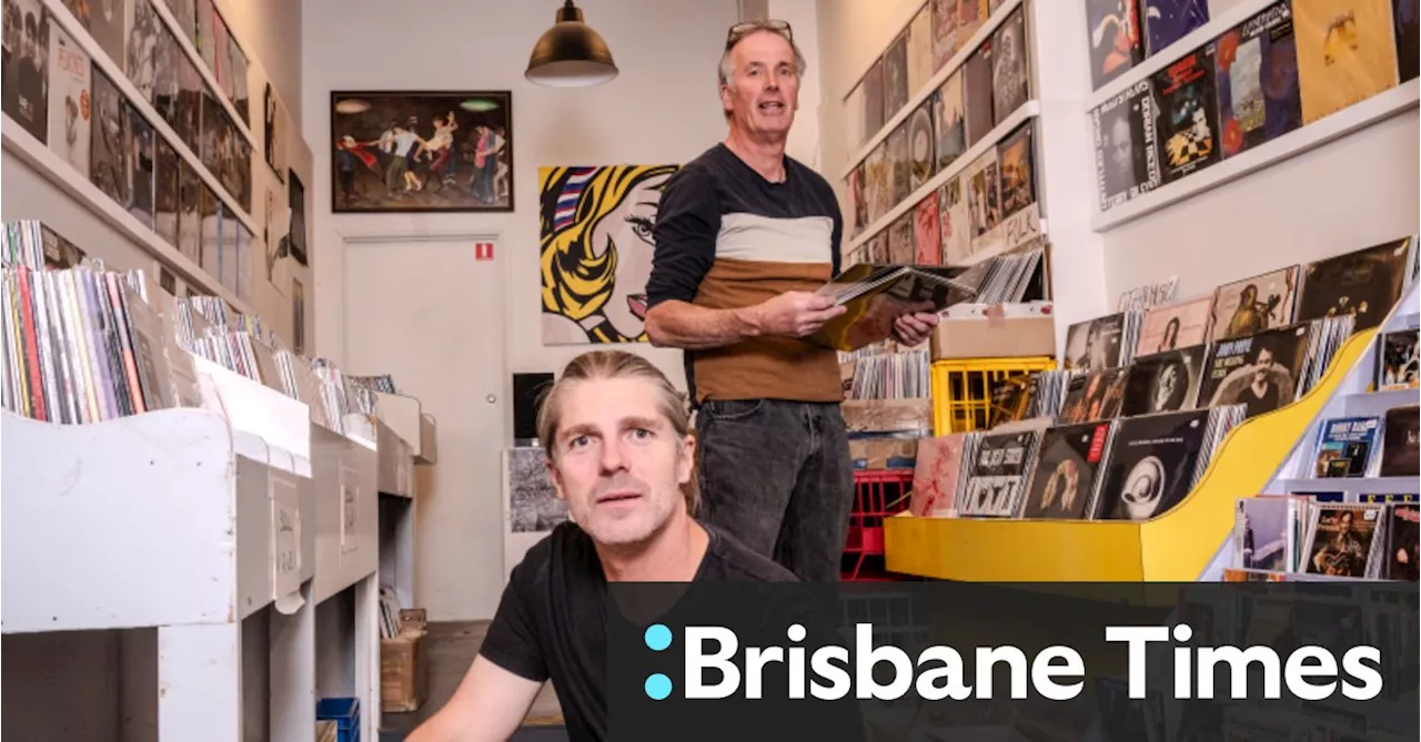 How do you talk a millionaire into saving a tiny Hobart record shop?