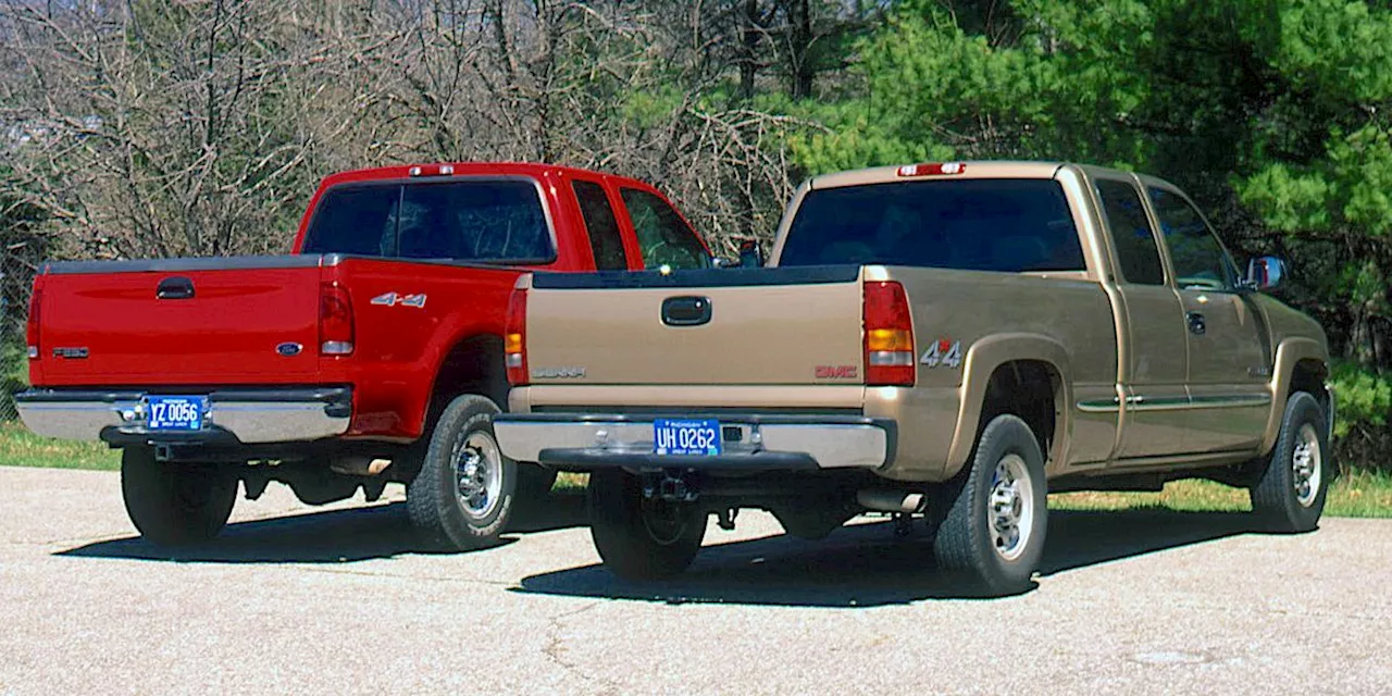 1999 Ford F-250 SuperDuty vs. GMC Sierra 2500