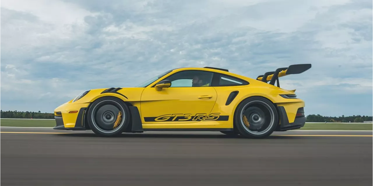 Porsche 911 GT3 RS at the 0-to-150-to-0-MPH Speed Test 2023