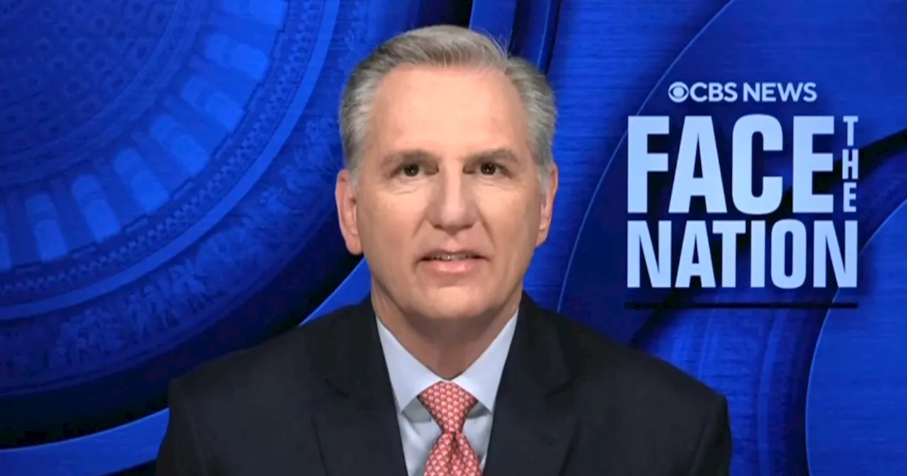 Transcript: Former House Speaker Kevin McCarthy on 'Face the Nation,' March 24, 2024