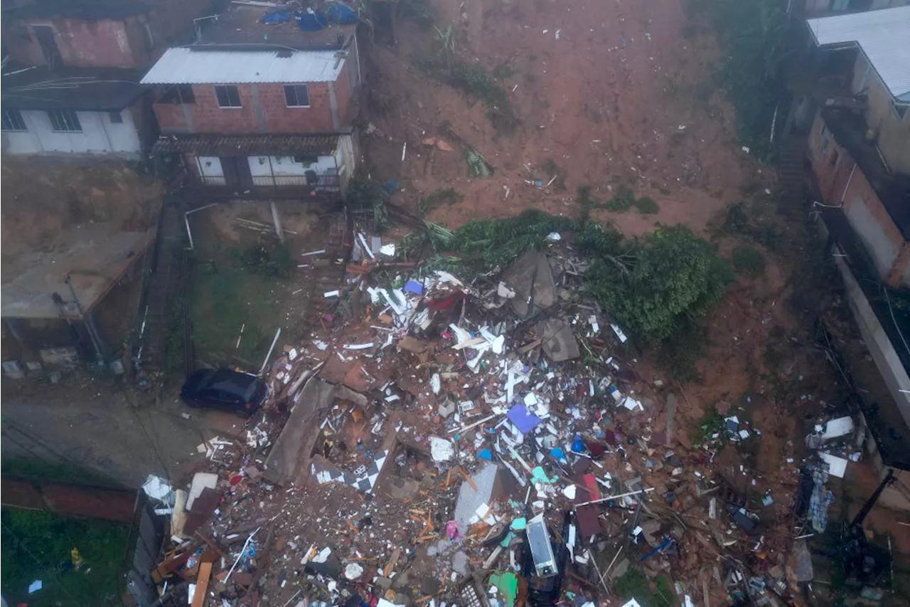 15 personas mueren por fuertes lluvias e inundaciones en Brasil; se prevén más lluvias torrenciales