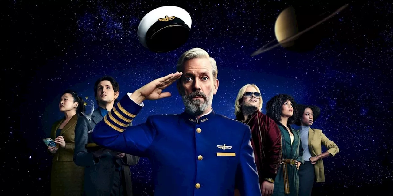 Hugh Laurie Is a Captain Out of His Depth in This Sci-Fi Comedy Series