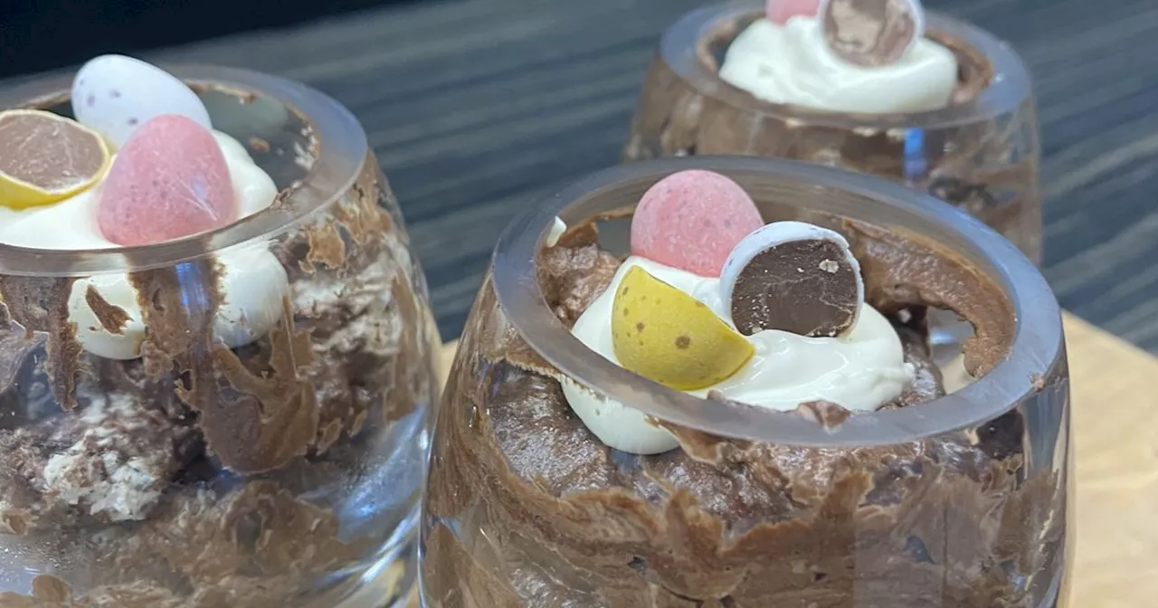 Karen's Kitchen: Easter chocolate mousse with a hint of Cointreau