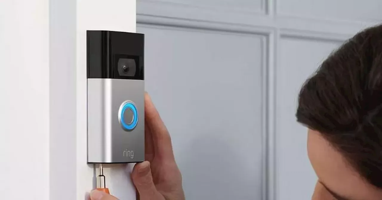 Ring video doorbell that 'elevates home's security' now £40 less in Amazon sale