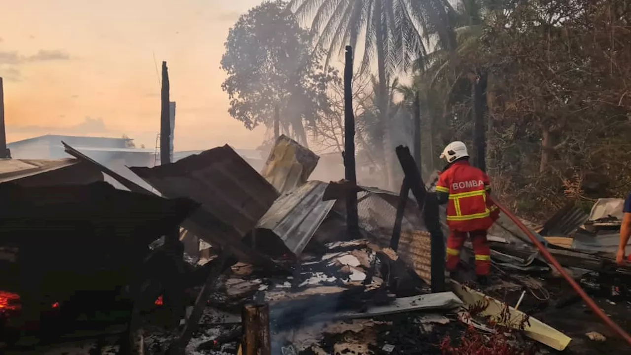 65 made homeless in Kampung Likas fire