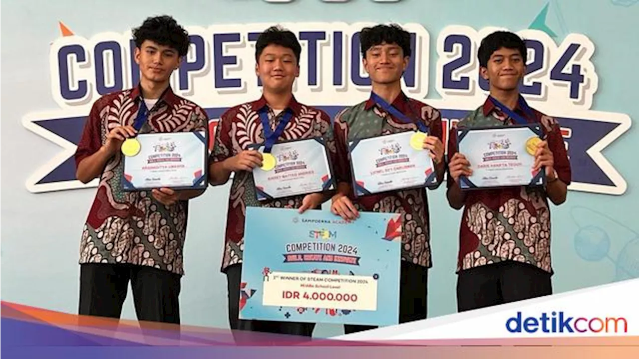 Mentari Intercultural School Jakarta Juarai STEAM Interschool Competition 2024