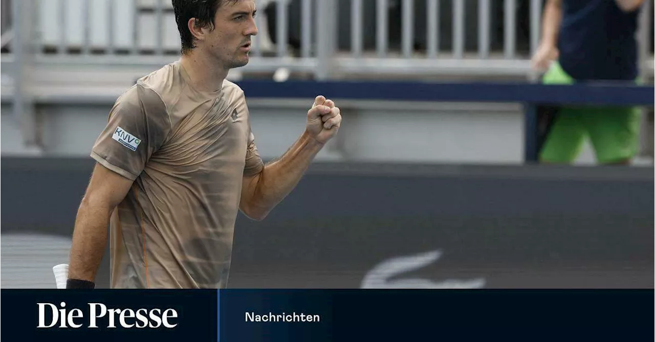 Tennis-Profi Sebastian Ofner scheidet in Runde zwei des Masters-1000-Tennisturniers von Miami aus