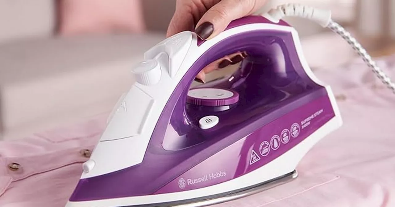 Amazon shoppers now 'love to iron' with £14 Russell Hobbs bargain